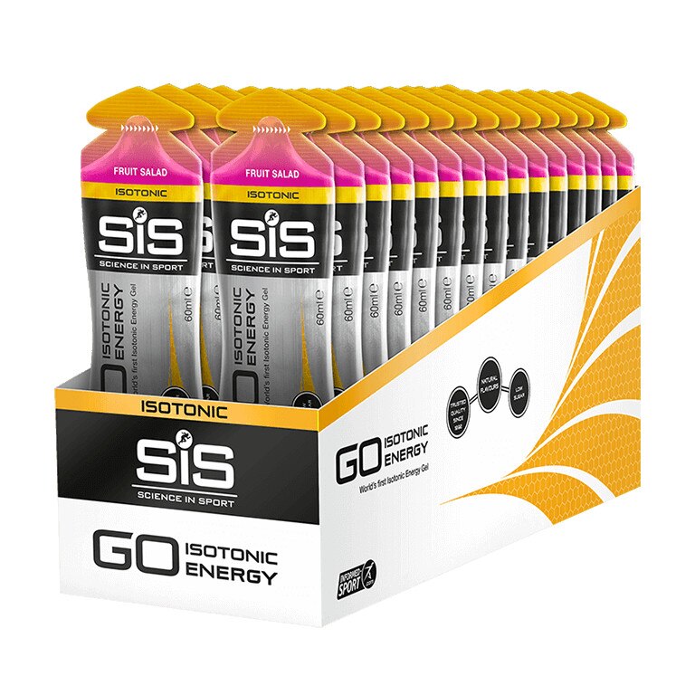 Cutie 30 Geluri SiS Go Isotonic Energy Gel, Salata de Fructe, 60 ml