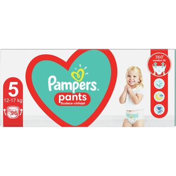 Scutece-chilotel Pampers Pants Mega Box Marimea 5, 12-17 kg, 96 buc Scutece-chilotel Pampers Pants Mega Box Marimea 5, 12-17 kg, 96 buc