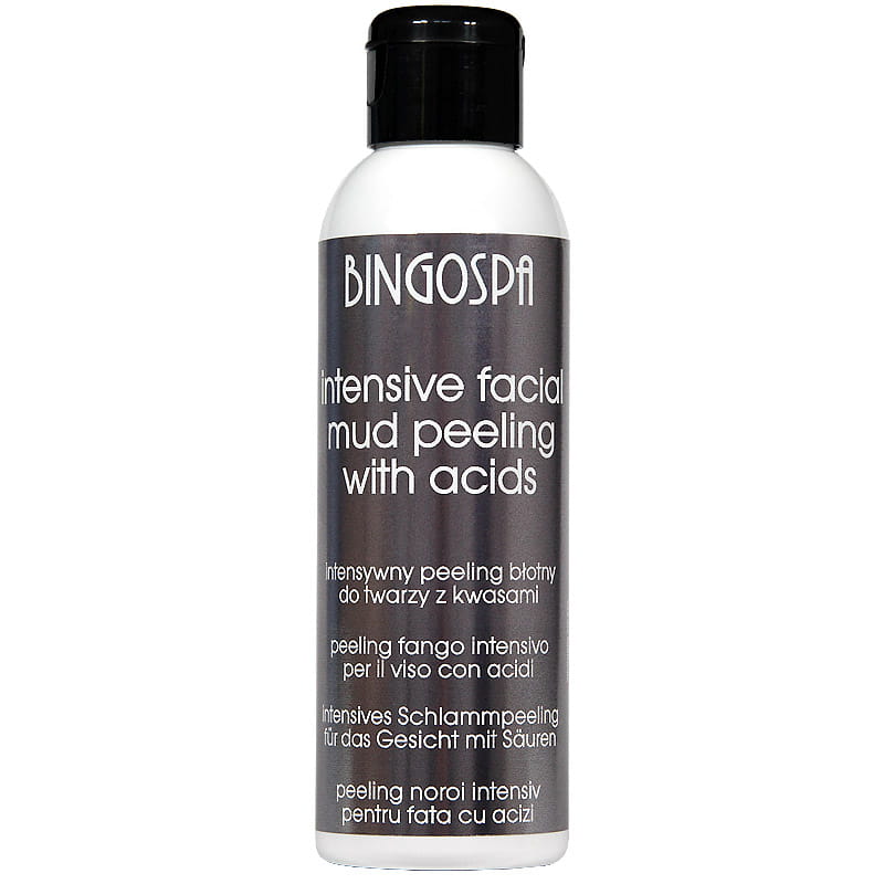 Exfoliant pentru fata, BingoSpa, Acid lactic/Acizi AHA, 120g