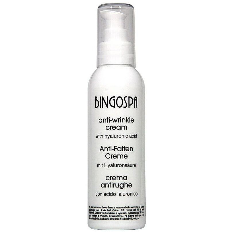 Crema SPA anti-rid BingoSpa cu acid hialuronic, 150 g