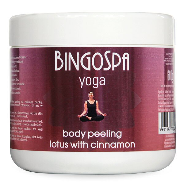 Scrub pentru corp cu scortisoara si lotus, BingoSpa, 600 g