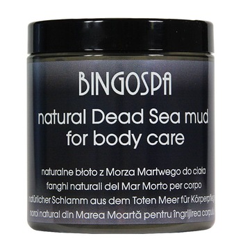 Namol negru din Marea Moarta BingoSpa, Pentru masca si par Namol negru din Marea Moarta BingoSpa, Pentru masca si par