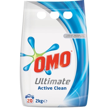 Detergent automat Omo Auto Ultimate 2Kg, 20 spalari Detergent automat Omo Auto Ultimate 2Kg, 20 spalari