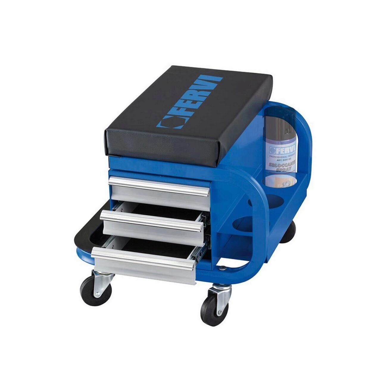 Scaun service cu 3 sertare Fervi 0645/CC