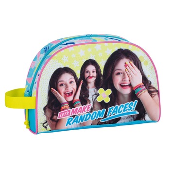 Geanta cosmetice, gentuta de voiaj, trusa portfard, 28 x 18 x 10cm, Soy Luna, galben Geanta cosmetice, gentuta de voiaj, trusa portfard, 28 x 18 x 10cm, Soy Luna, galben