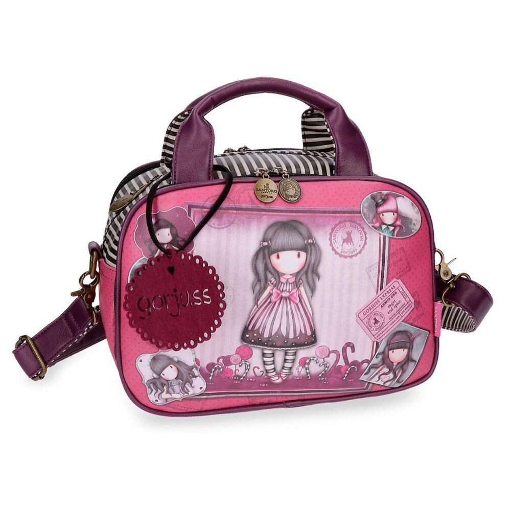 Geanta de umar adaptabila 28 cm 3 comp Gorjuss Sugar and Spice