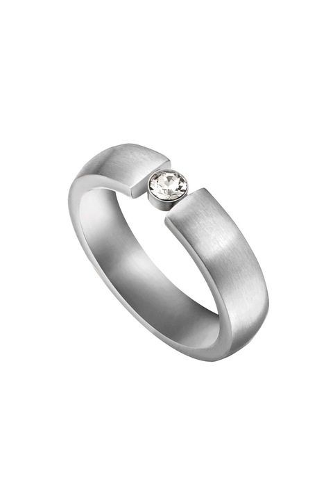 Esprit, Inel din otel inoxidabil Laurel, Argintiu, Standard, Argintiu