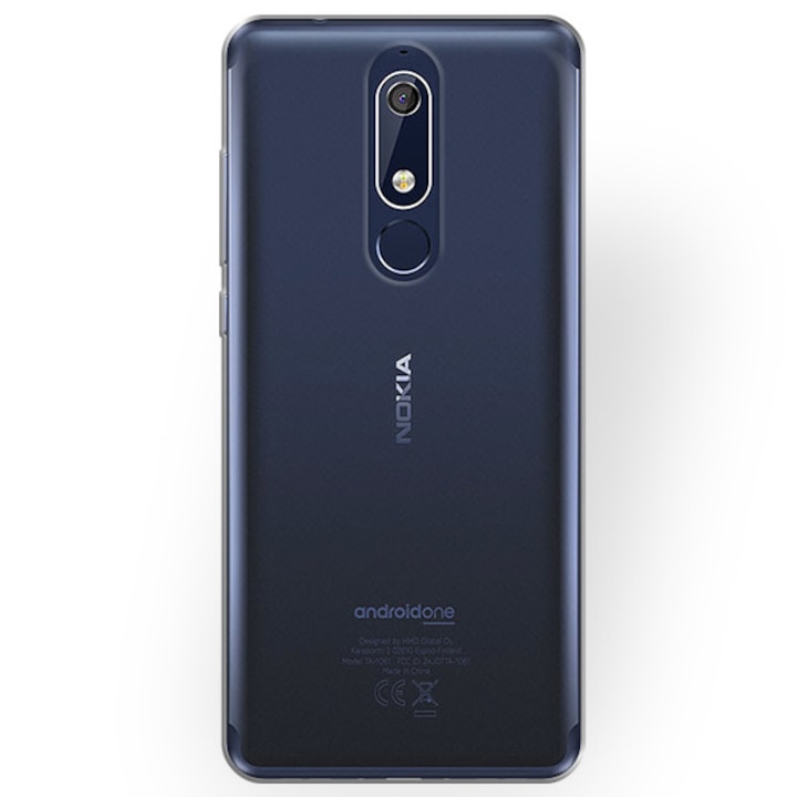 Π‘ΠΈΠ»ΠΈΠΊΠΎΠ½ΠΎΠ² ΠΊΠ°Π»ΡΡ Ultra Slim Π·Π° Nokia 5.1 2018 , ΠΡΠΎΠ·ΡΠ°ΡΠ΅Π½