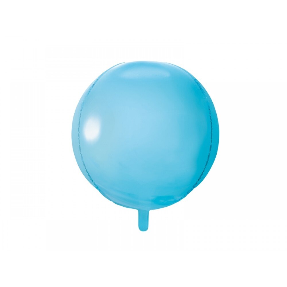 Balon folie sfera, Bleu, 40cm