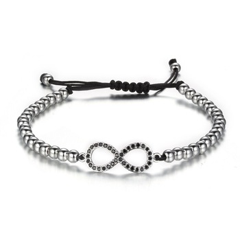 Bratara Brooks Silver Zircon Infinit Bratara Brooks Silver Zircon Infinit