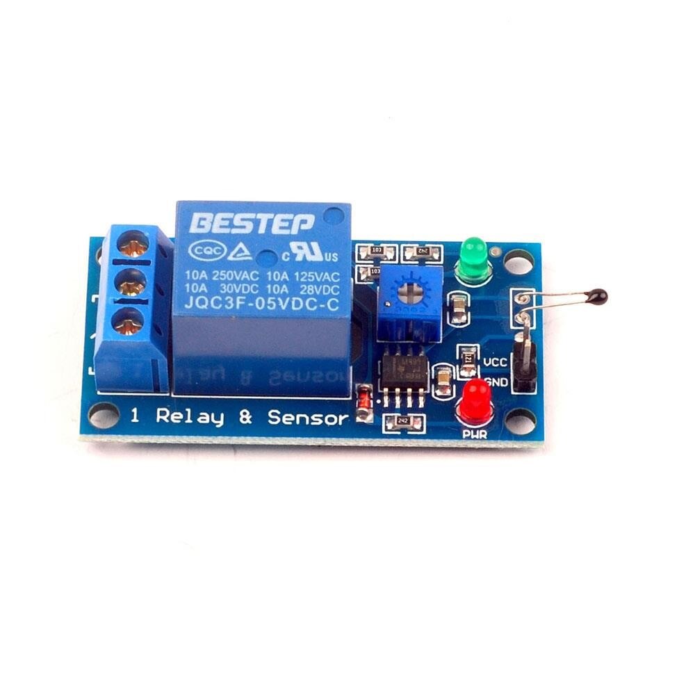 Modul releu cu senzor termic