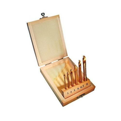 Set burghie frezare TITAN HSS 20450 Levior, 6 bucati