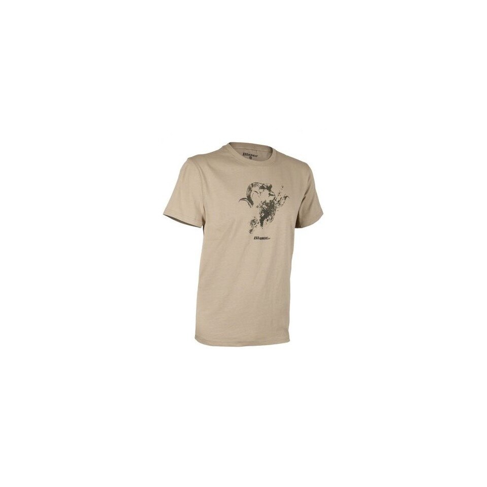 Tricou bumbac barbati Blaser Argali sand, 3XL INTL