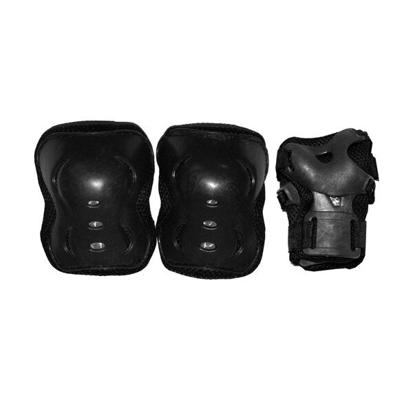Aparatori role SPORTMANN EXTRA, S, Negru