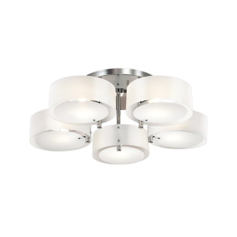 Lustra Sonet , 5 x 60w x E27, finisaj crom, E68025