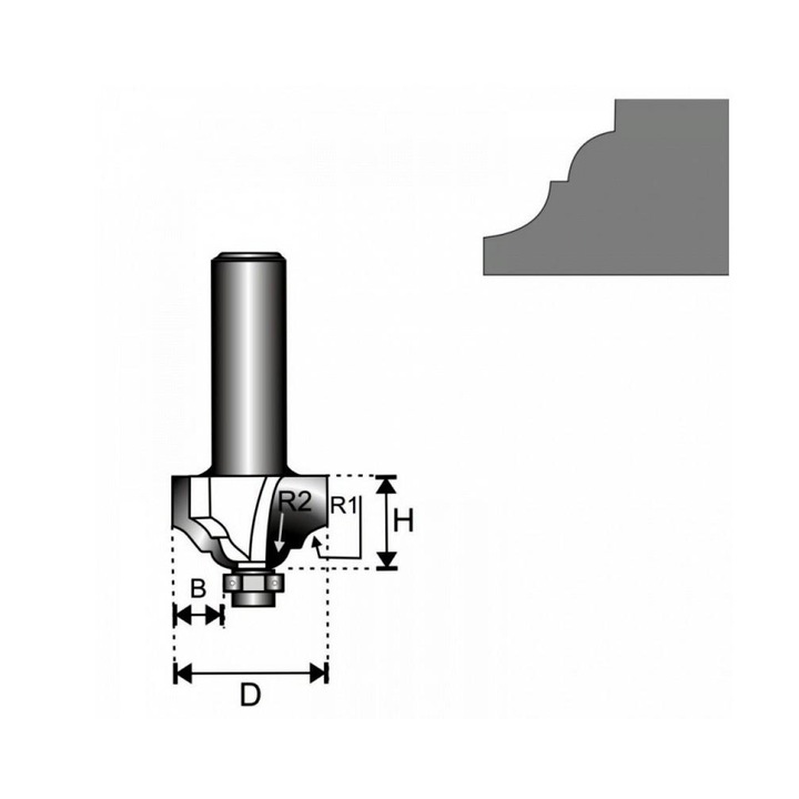 Favágó 39,3 mm 07F162B