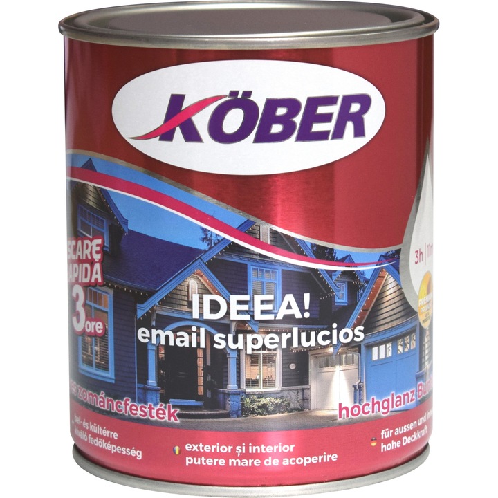 Email KOBER Ideea maro deschis RAL 8002 0.75 L