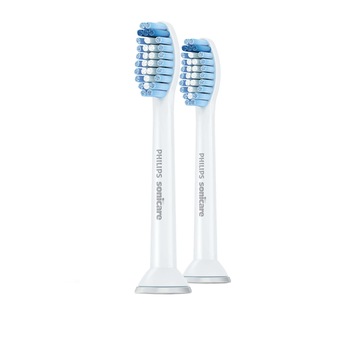 Rezerve standard de periuta de dinti electrica Philips Sonicare Sensitive HX6052/07, 2 buc Rezerve standard de periuta de dinti electrica Philips Sonicare Sensitive HX6052/07, 2 buc
