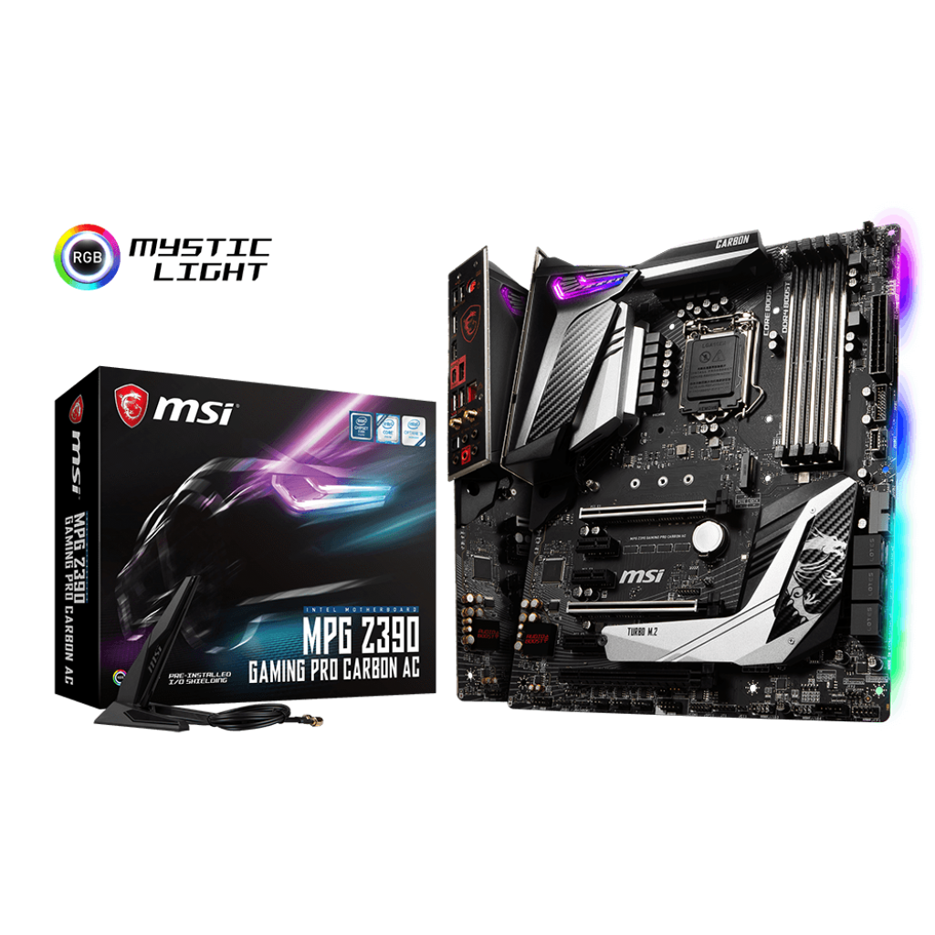 Placa de baza MSI MPG Z390 GAMING PRO CARBON AC, Socket 1151 - eMAG.ro