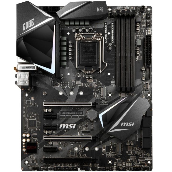 MSI MPG Z390M GAMING EDGE AC, Socket 1151 alaplap