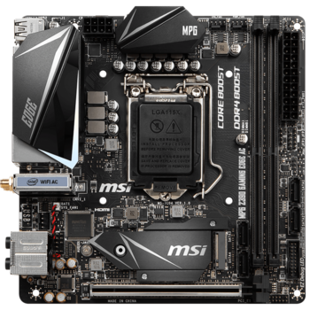 Placa de baza MSI MPG Z390I GAMING EDGE AC, Socket 1151 Placa de baza MSI MPG Z390I GAMING EDGE AC, Socket 1151