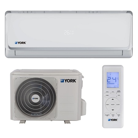 Aparat de aer conditionat York Pyrenees R32 YHKF12YEEBMHO-X-YHKF12XEEBMH-RX DC Inverter 12000 BTU, Mod Turbo, "Follow Me", Timer 24 ore, Auto restart