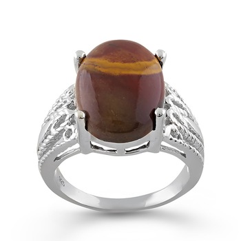 Inel Fantazzia Argint 925 Mookait, 55 R1057MK Inel Fantazzia Argint 925 Mookait, 55 R1057MK