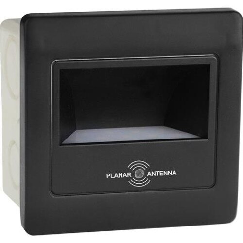 Aplica perete 2W LED negru Diamond Horoz