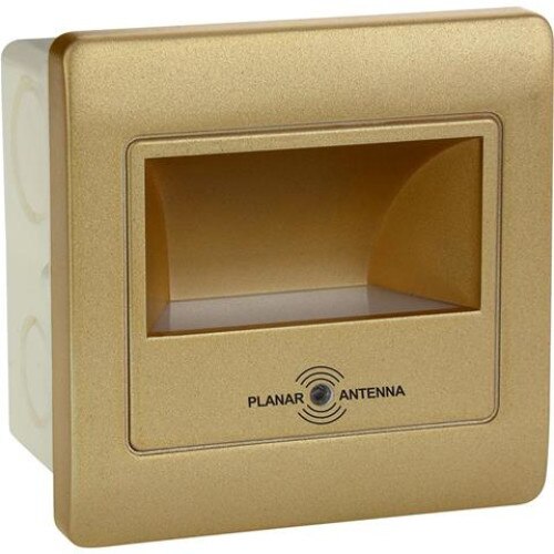 Spot led scara incastrat 2W Auriu IP20