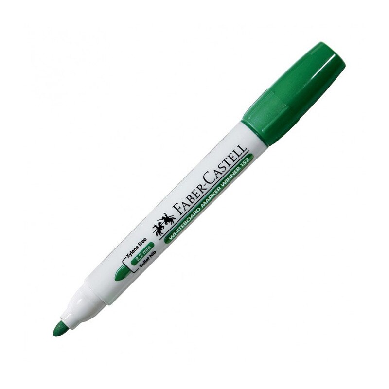 Marker pentru whiteboard Faber Castell Winner 152 verde 159363