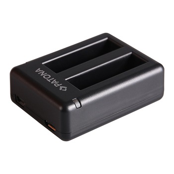 Incarcator PATONA DUAL USB pentru 2 acumulatori Garmin VIRB Ultra 30 GMICP902937 Incarcator PATONA DUAL USB pentru 2 acumulatori Garmin VIRB Ultra 30 GMICP902937