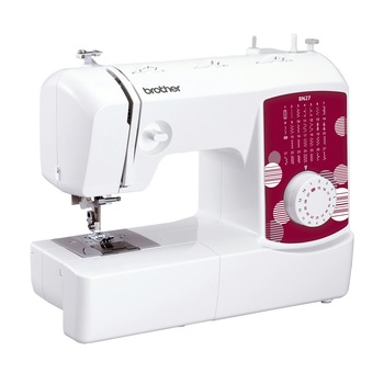 Masina de cusut electromecanica Brotehr BN27, 27 cusaturi, butoniera 1 pas, iluminare LED, pedala de picior, 850 imp/min, Alb Masina de cusut electromecanica Brotehr BN27, 27 cusaturi, butoniera 1 pas, iluminare LED, pedala de picior, 850 imp/min, Alb