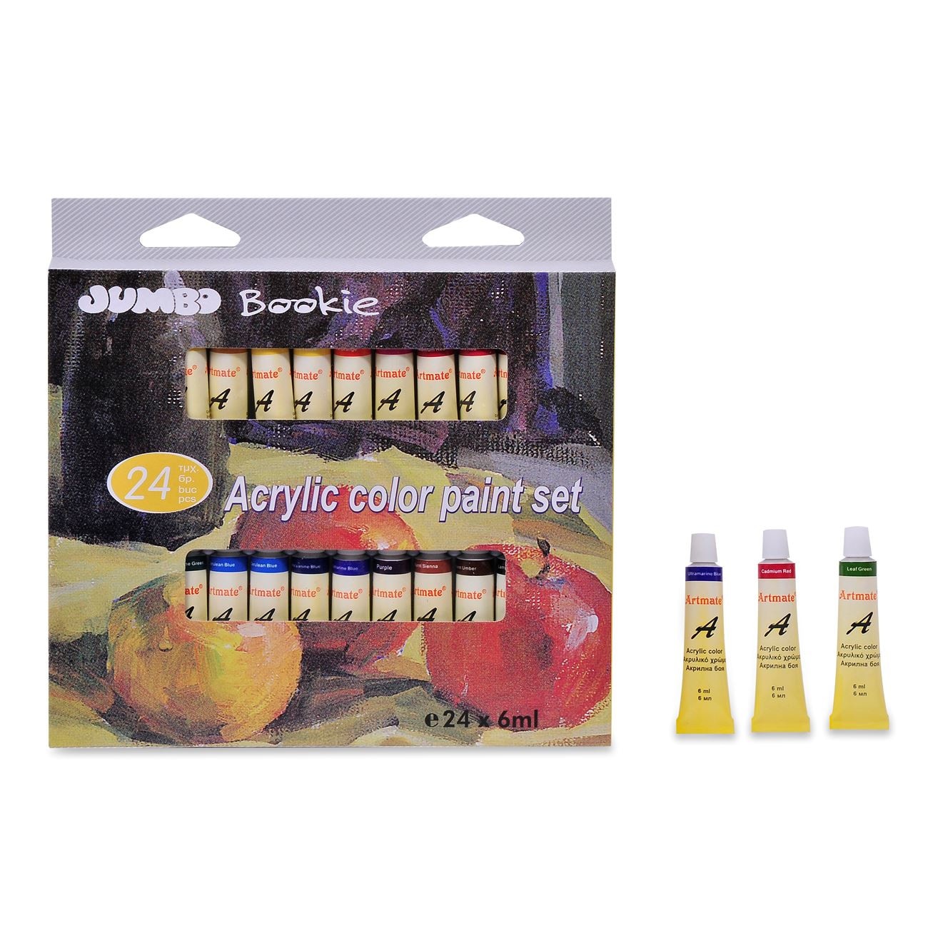 Set culori acrilice , Zola® 24 buc