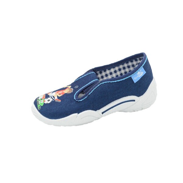 Pantofi din panza pentru baieti Renbut 33-371-823, Bleumarin