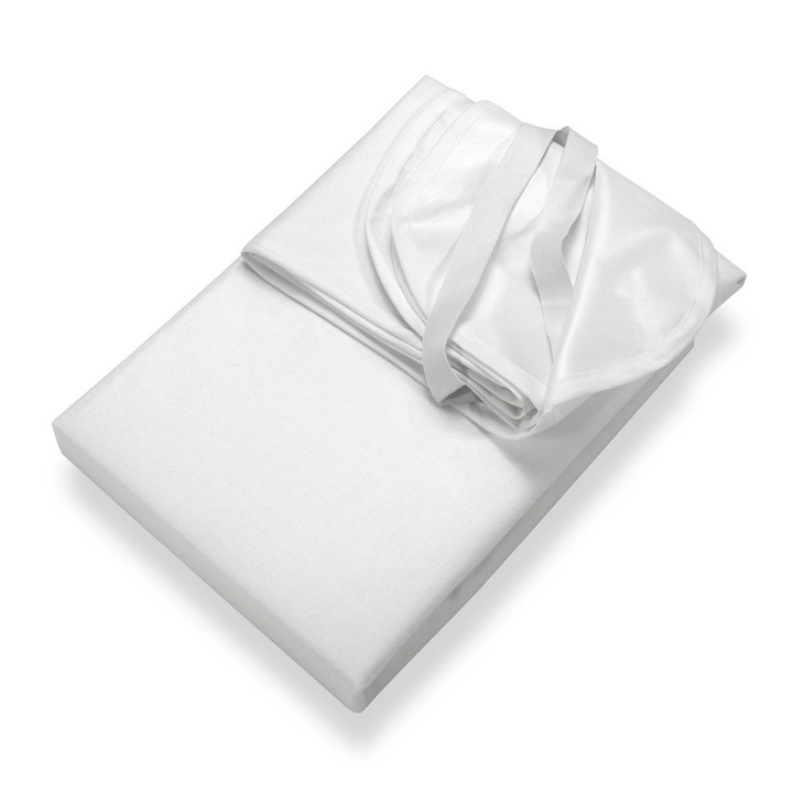 Protectie saltea impermeabila SETEX Generation Molton PU 180X200 alb