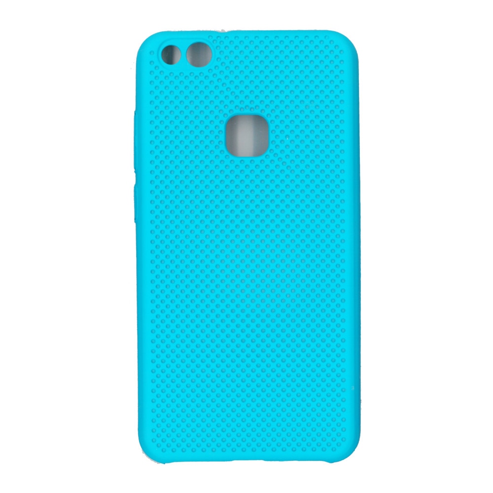 Husa din silicon cu perforatii, Eurocell, pentru Huawei P10 Lite, bleu