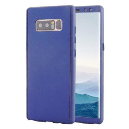 Husa Samsung Galaxy Note 9 Flippy Full Cover 360 Albastru Folie de protectie