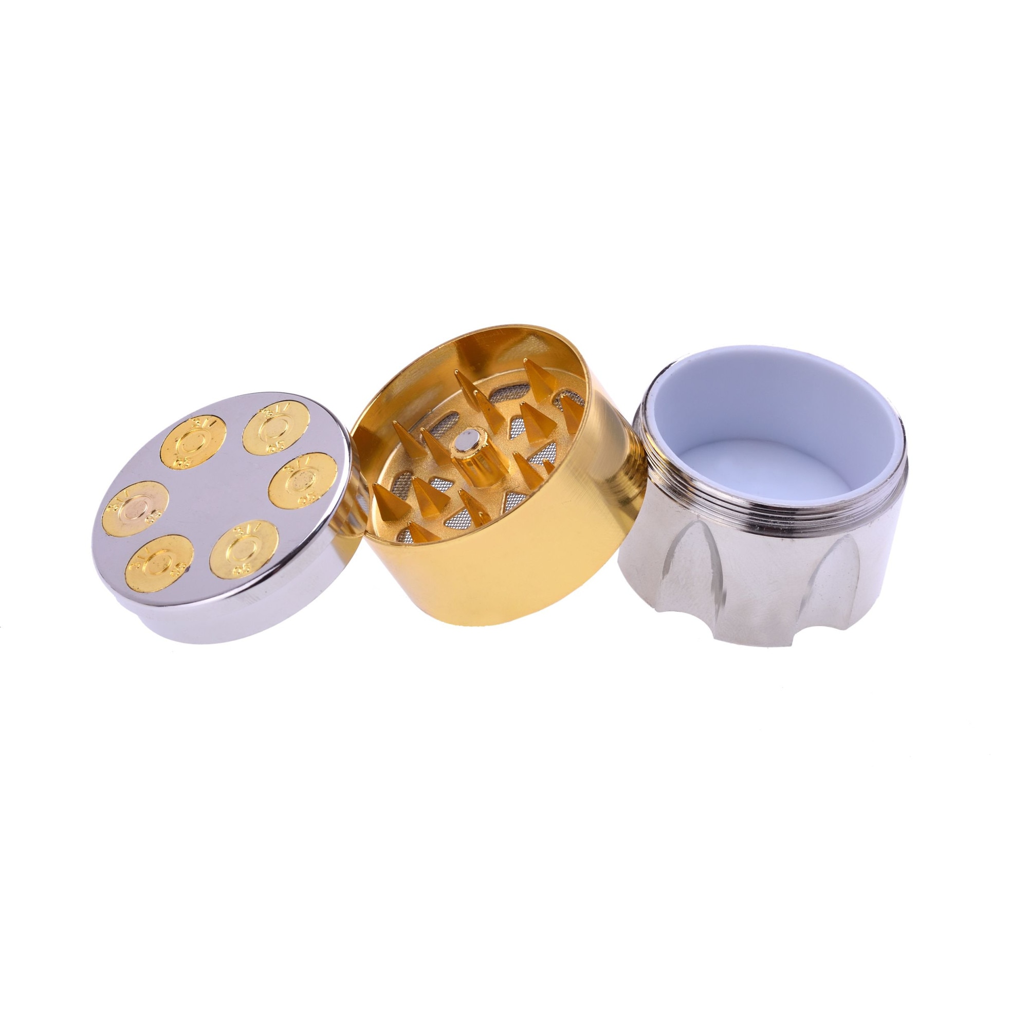 Grinder Champ - Metalic Bullet Gun Barrel 42 mm / 3 parti