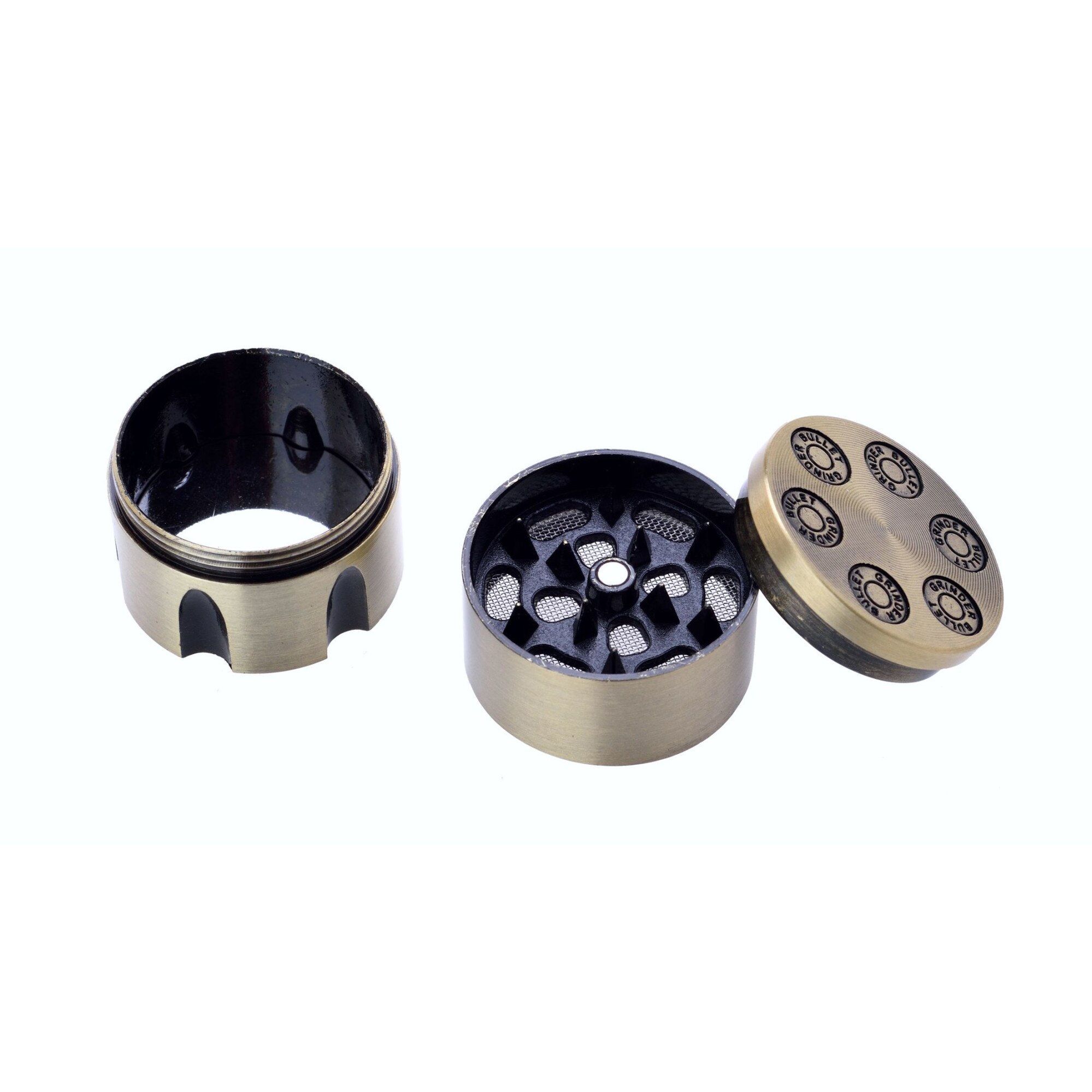 Grinder Champ - Metalic High Bullet 30 mm / 3 parti - Golden