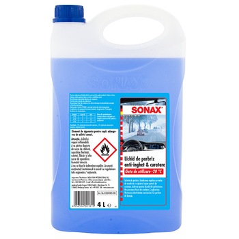 Lichid de parbriz anti-inghet -20′ c gata de utilizare 4 l Lichid de parbriz anti-inghet -20′ c gata de utilizare 4 l