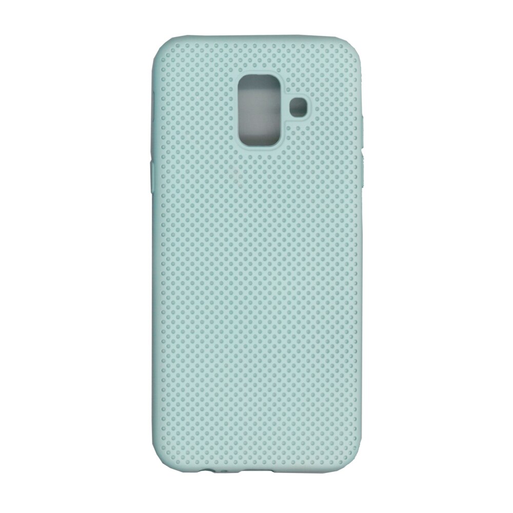 Husa din silicon cu perforatii, Eurocell, pentru Samsung Galaxy A6 2018, verde