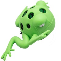 Jucarie antistres broasca verde cu slime