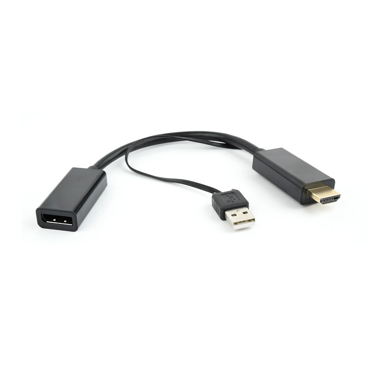 Адаптер DSC-HDMI-DP HDMI, DisplayPort, HDMI мъжко, DP женско