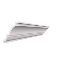 cornisa decorativa de tavan alba din polistiren extrudat bc25-10 dimensiune 100x100mm si lungime 2 m imagen 2_0_
0