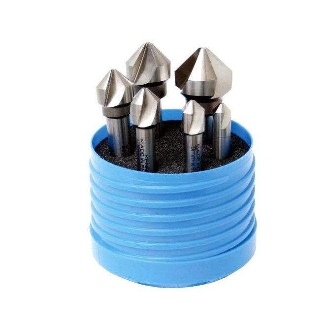 Set freze conice 90° 6buc HSS-CO5% KEN0201160K