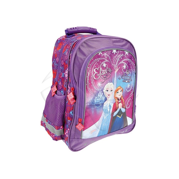 Ghiozdan Ergonomic Scolar - Frozen Ana si Elsa
