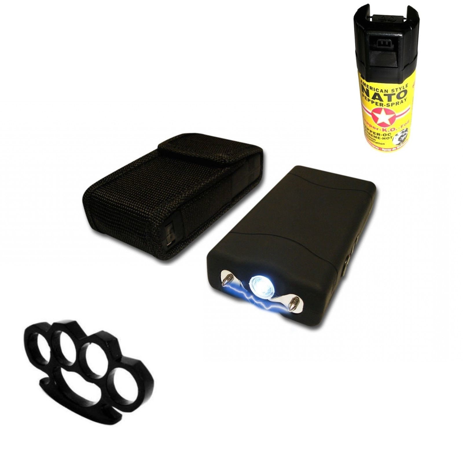 Kit autoaparare format din spray Nato 60 ml, Rozeta metalica 0.5 cm