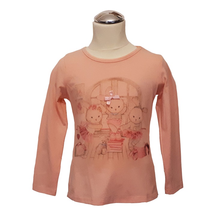 Tricou Lusa Kids corai