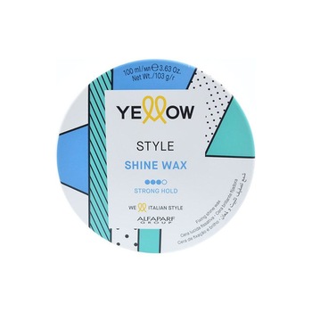 Ceara de par cu fixare puternica pentru stralucire Yellow Style 100ml Ceara de par cu fixare puternica pentru stralucire Yellow Style 100ml