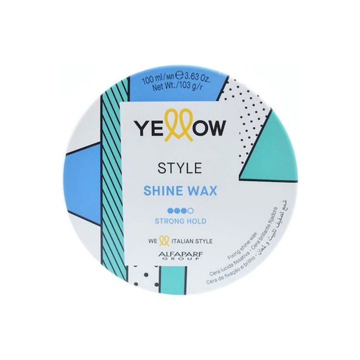 Ceara de par cu fixare puternica pentru stralucire Yellow Style 100 ml